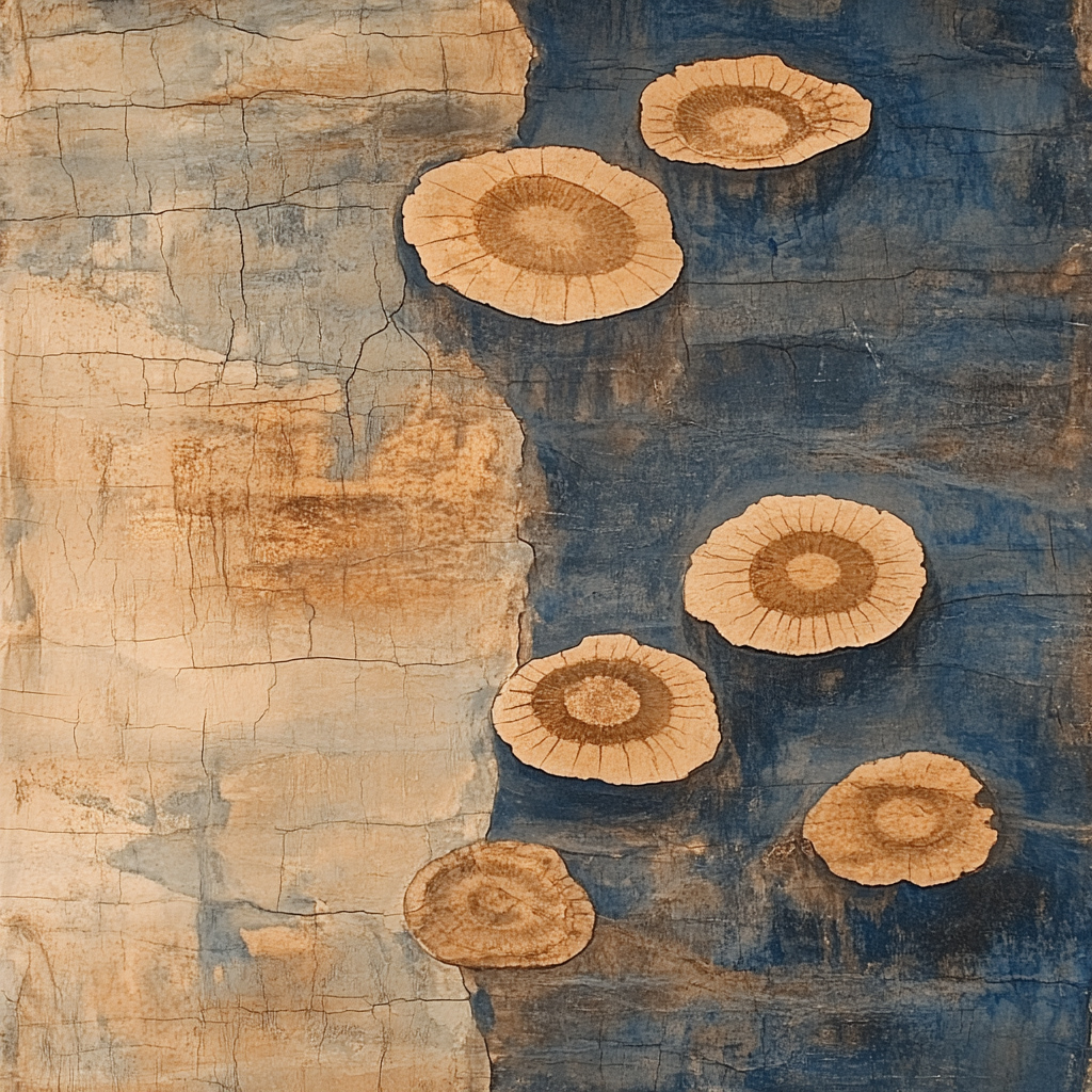 Max Ernst Inspired Fossilized Dreams paint by numbers