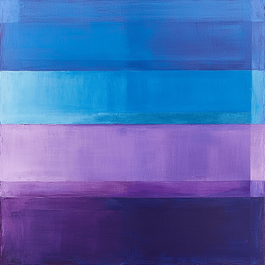 Mark Rothko Inspired Eternal Symphony Number Painting