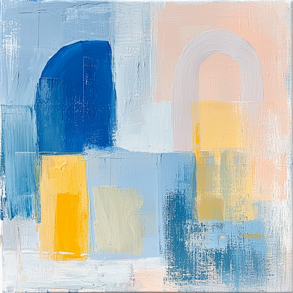 Joan Miró Inspired The Language Of Shapes Number Painting