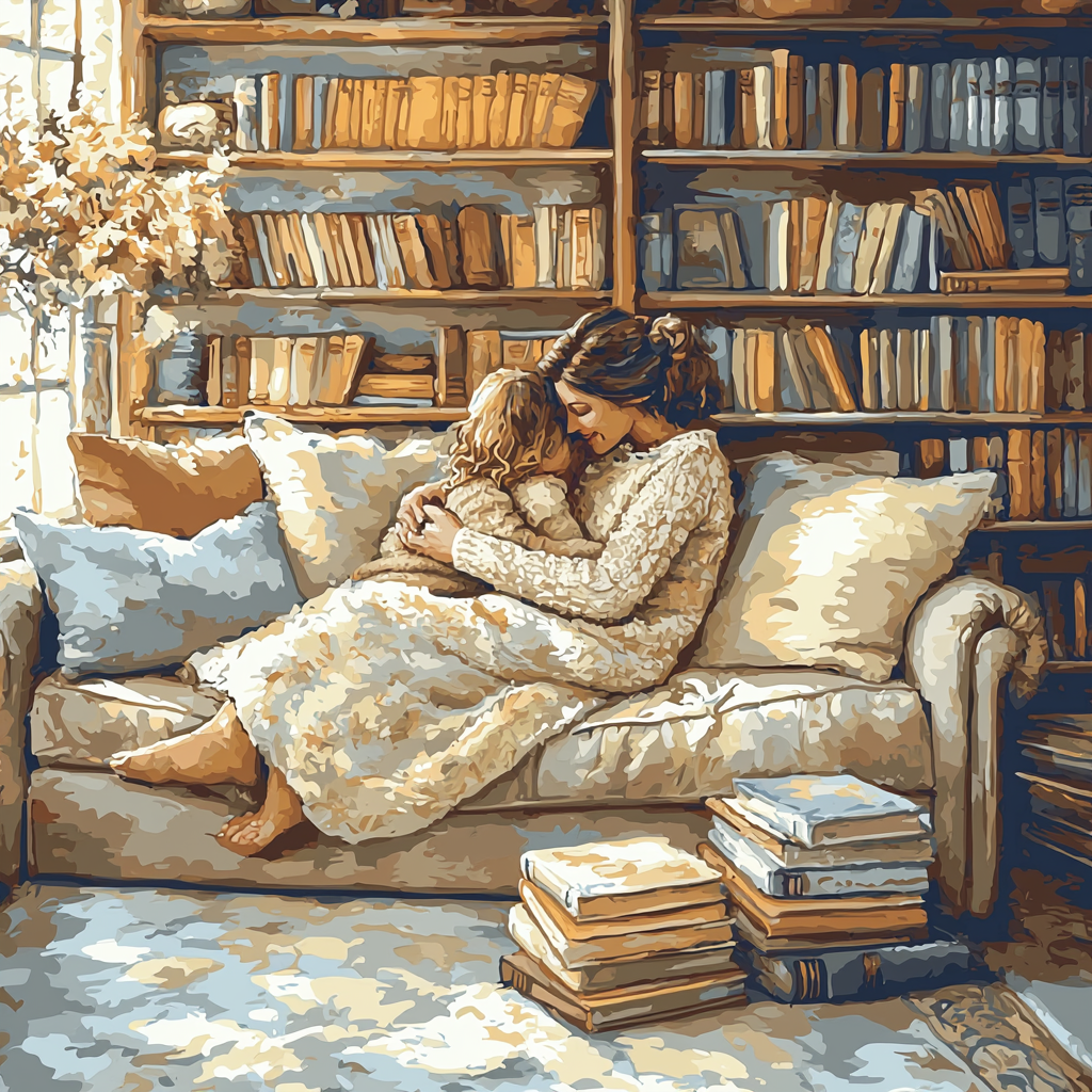 Gentle Moments DIY Paint By Numbers