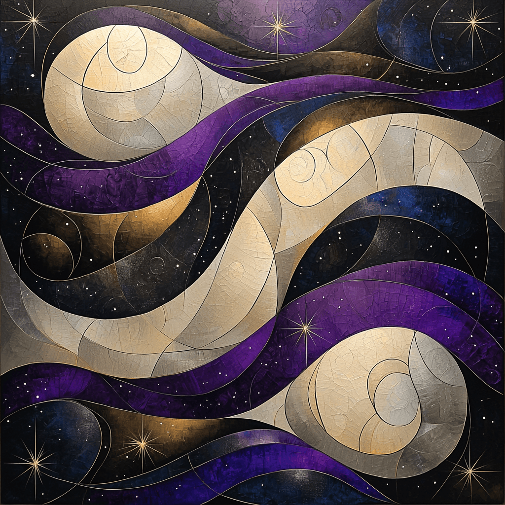 Michelangelo Inspired Harmony Of Cosmos Paint By Number