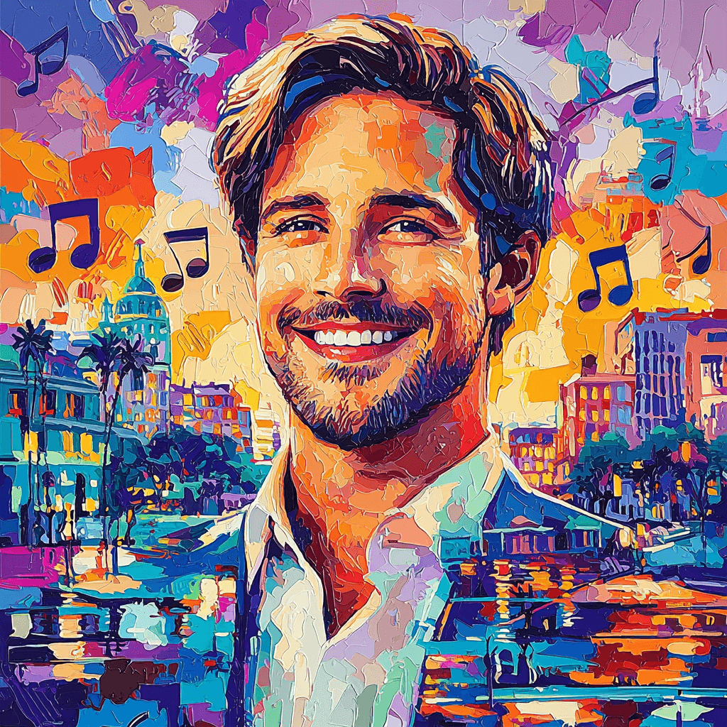 Ryan Gosling: The Dreamy Journey Of The La La Land Star Number Painting