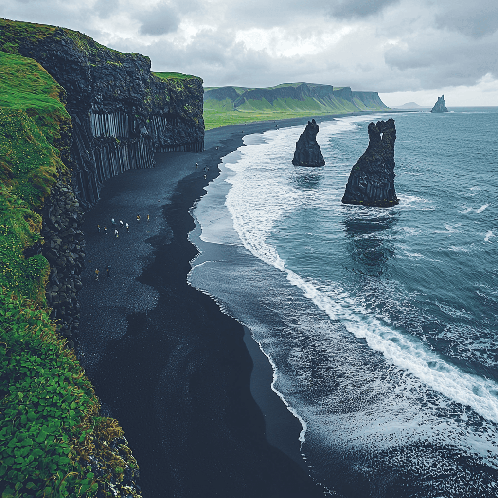 Vik Beach Paint By Color