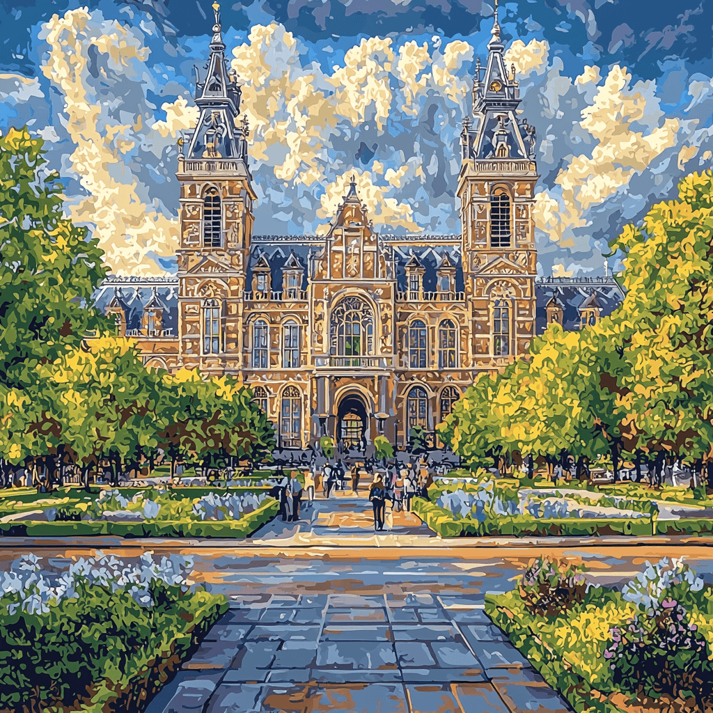 Rijksmuseum - Amsterdam Painting Number Kit