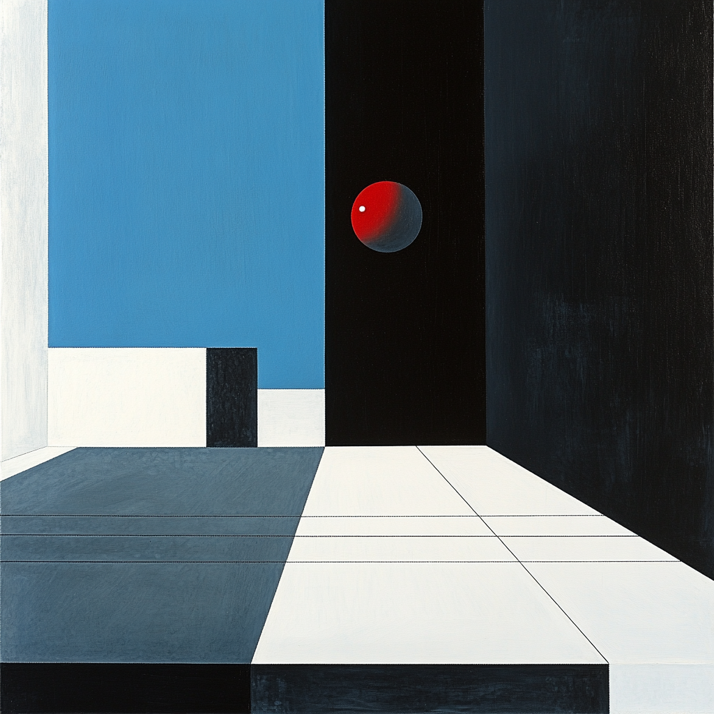 Kazimir Malevich Inspired Binary Void Grid Paint by numbers kits