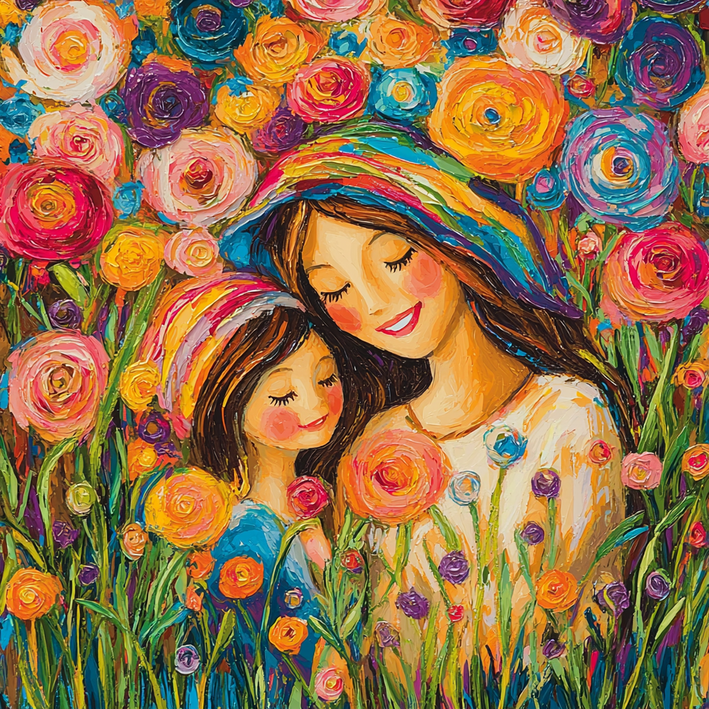 Mom's Magical Touch Paint By Number