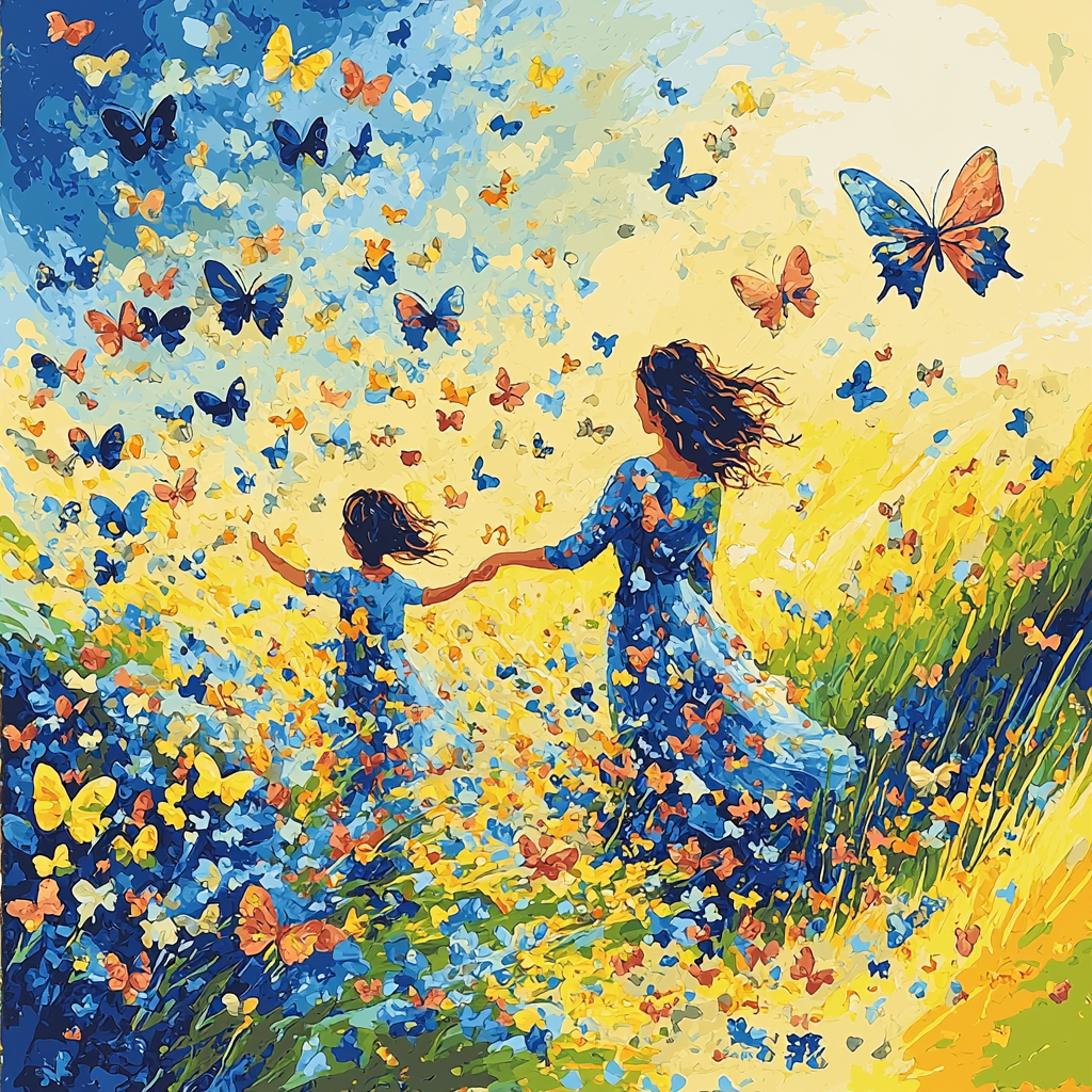 Wings Of Love DIY Paint By Numbers