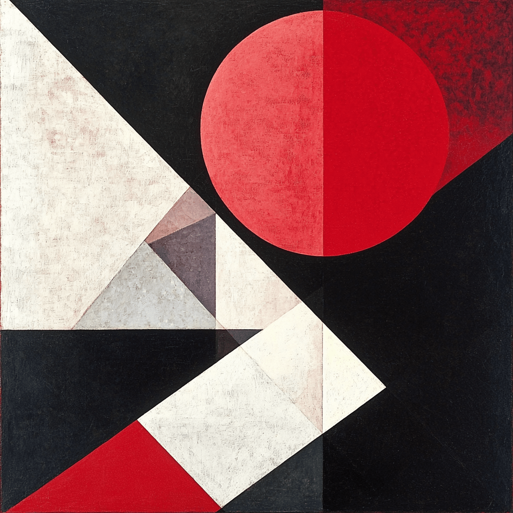 Kazimir Malevich Inspired Echoes Of Supremacy Numbered Painting Kits