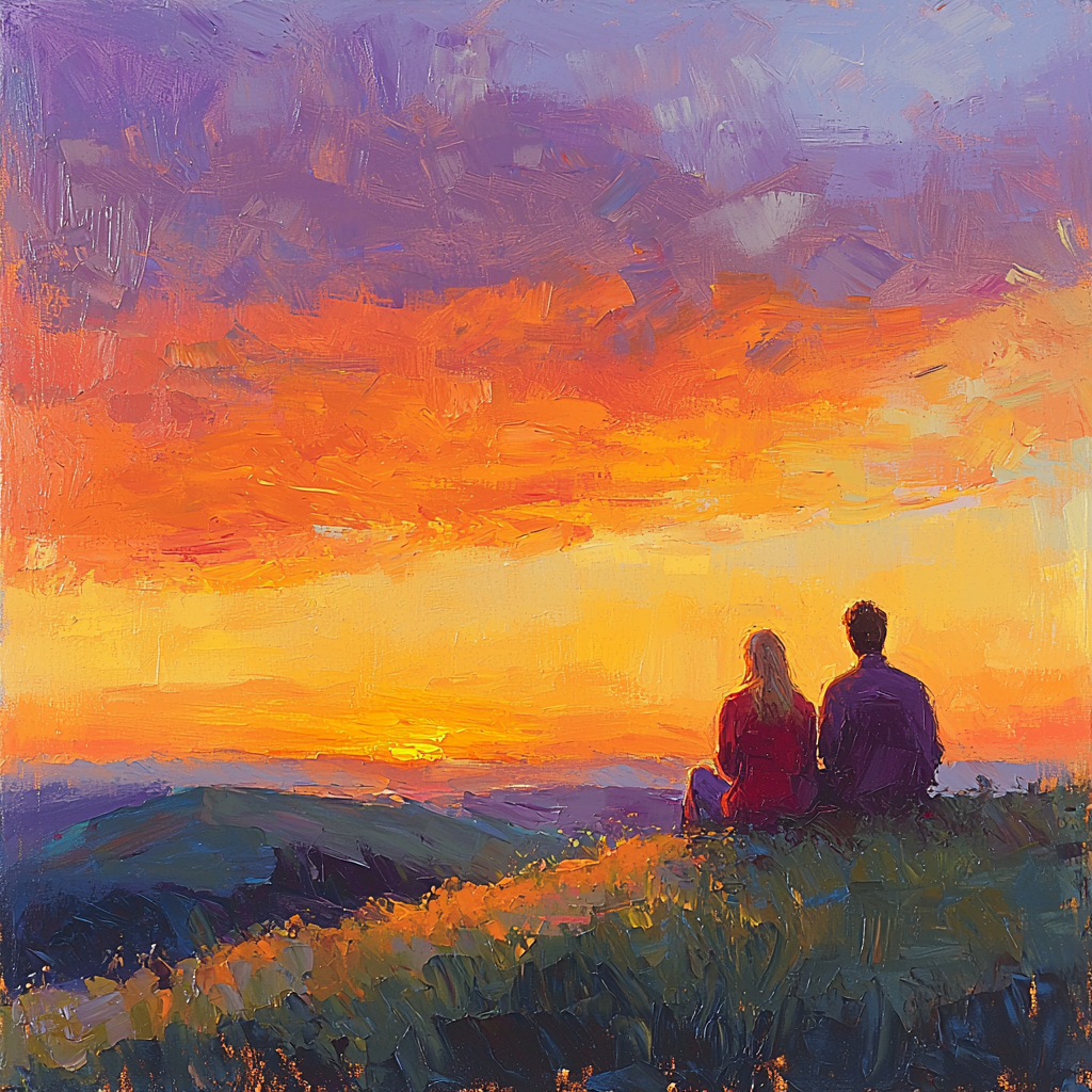 A Magical Evening Painting Number Kit