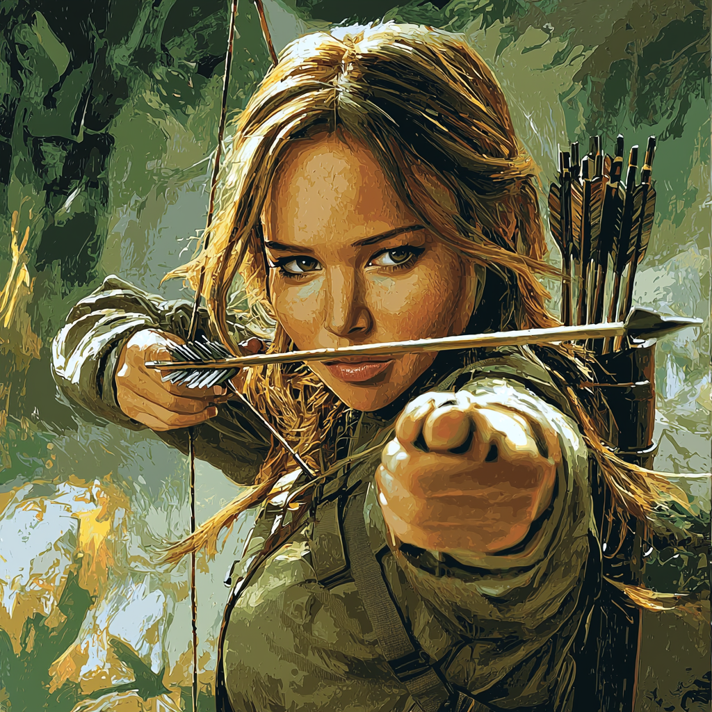 Jennifer Lawrence: A Trailblazer Of Talent And Tenacity Paint By Number