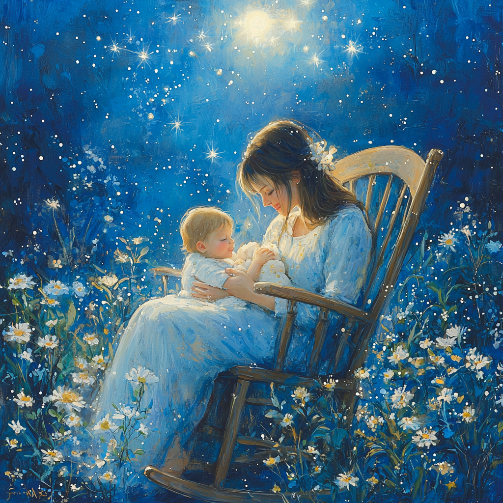 Lullaby Of The Stars Numbered Painting Kits