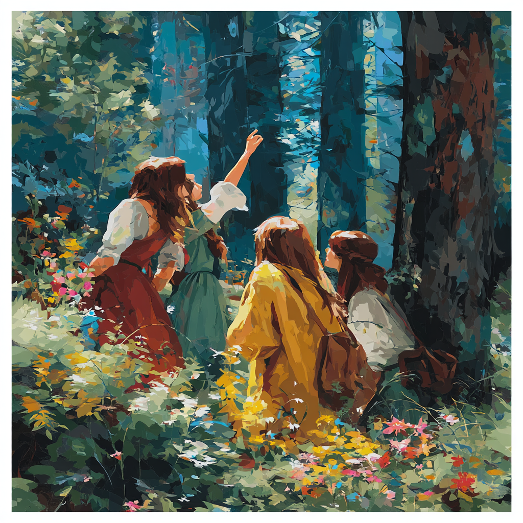 Nature's Loving Embrace Paint By Numbers Art