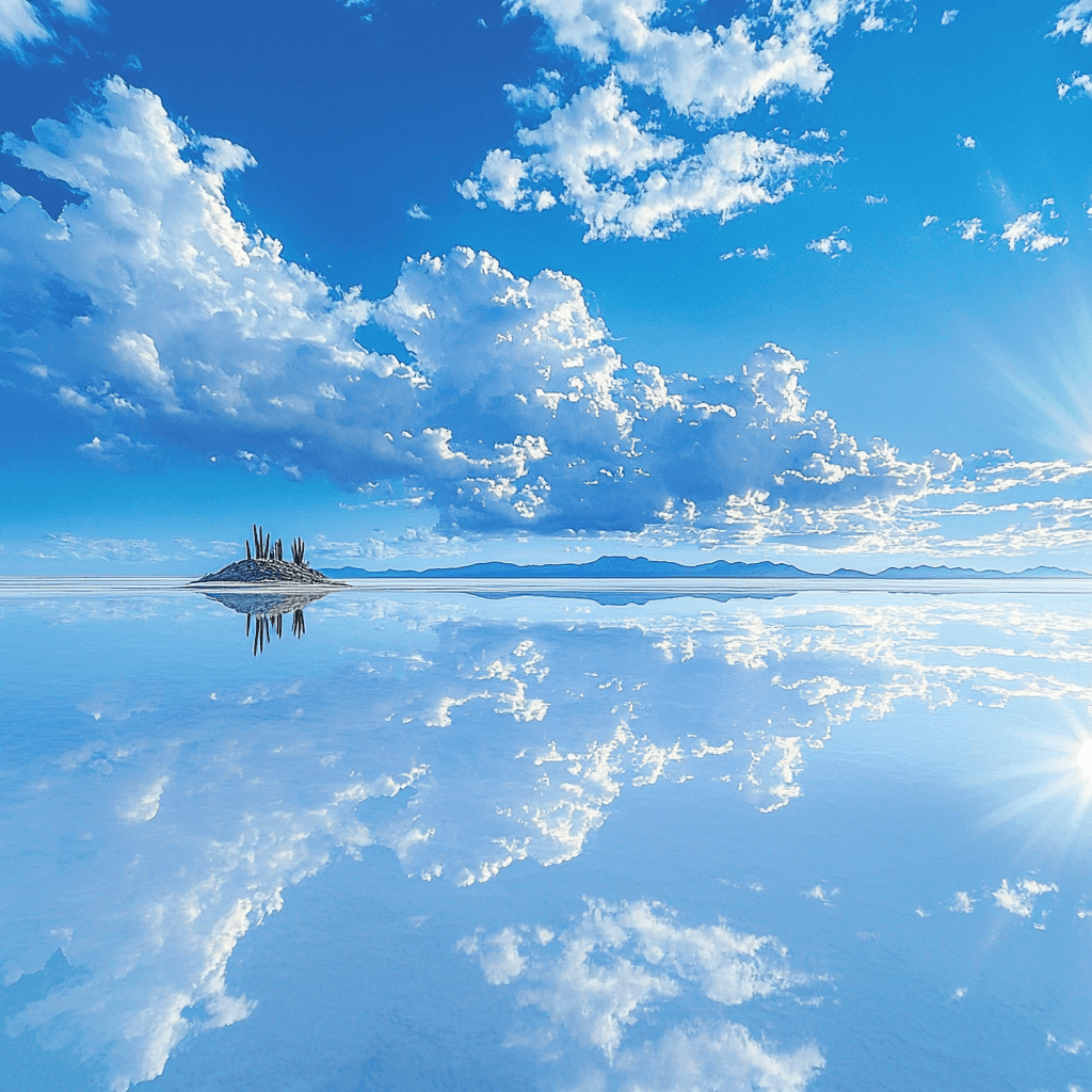 The Salar De Uyuni Paint By Numbers Art