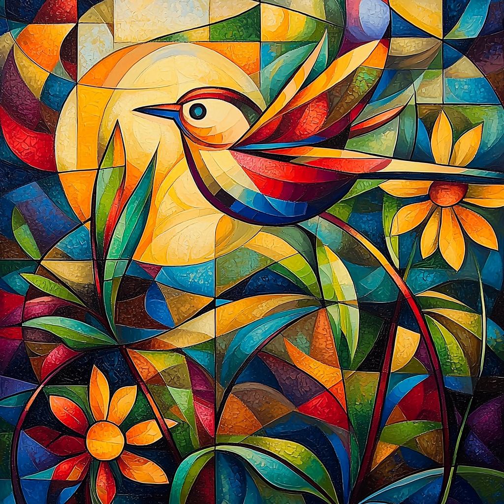 Paul Klee Inspired Harmony In Colors Number Painting