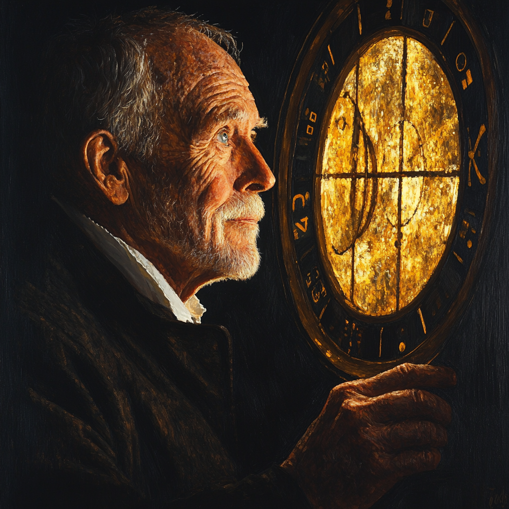 Rembrandt Inspired Portrait Of An Astronomer Numbered painting kits
