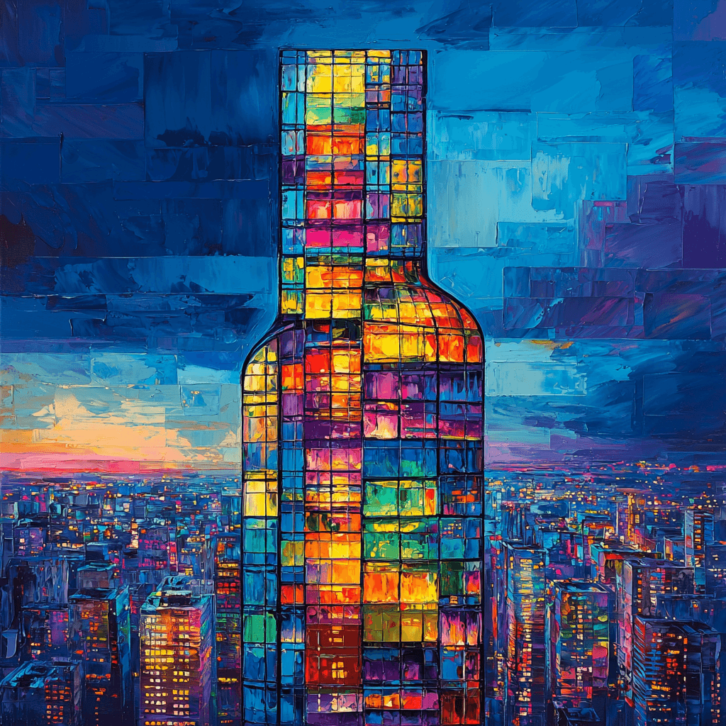 Torre Agbar Painting By Numbers Kit