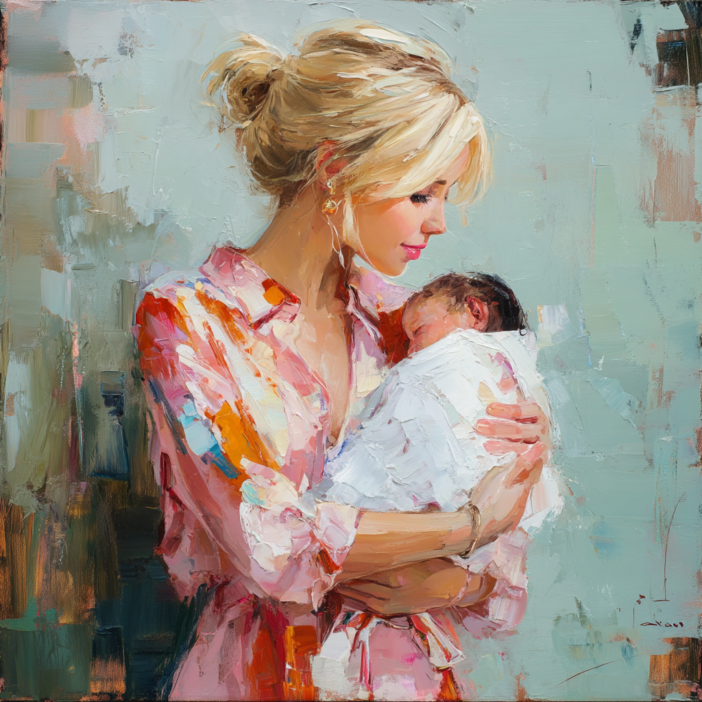 Embracing New Beginnings Number Painting