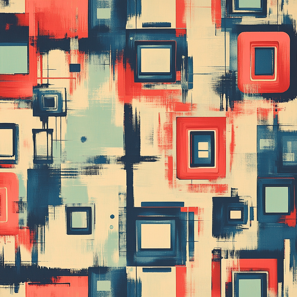 Paul Klee Inspired Machine Of Dreams Paint by numbers art