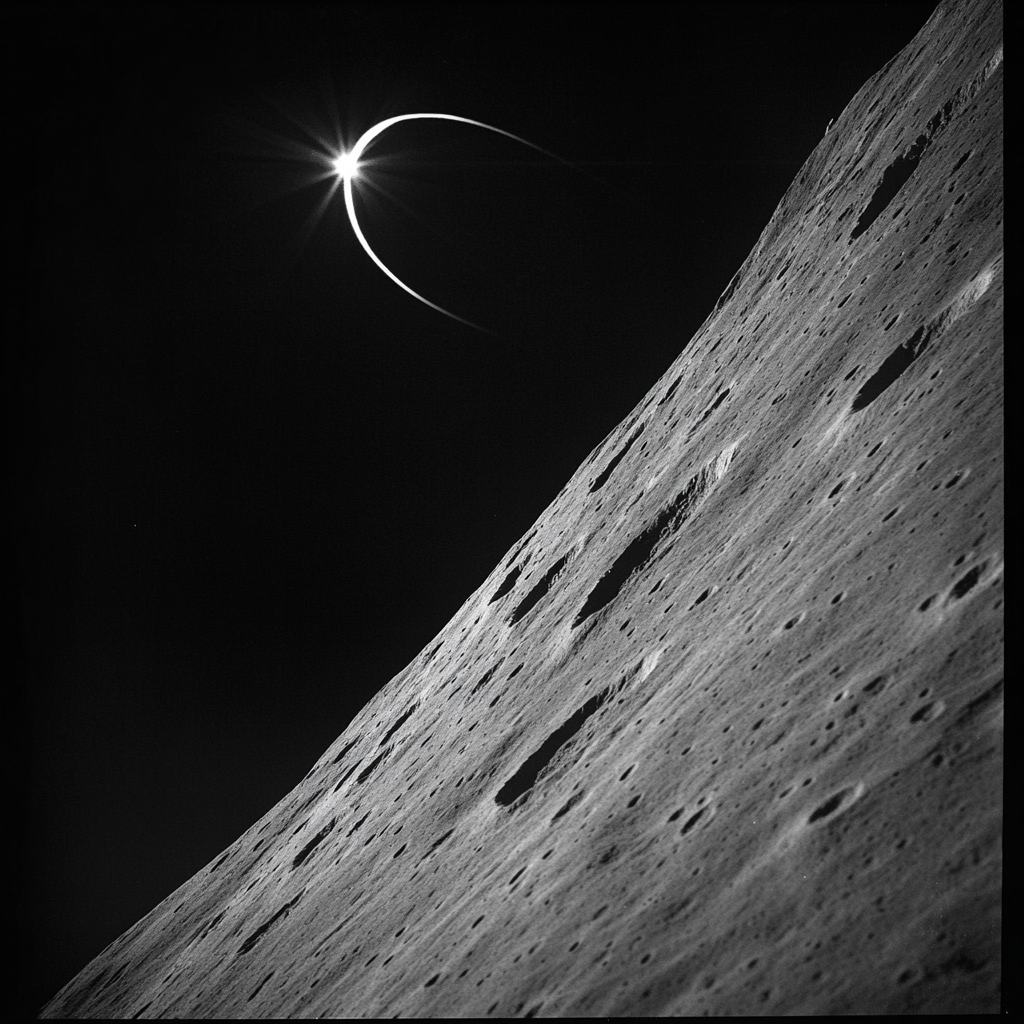 Caravaggio Inspired Lunar Crater Passage Numbered painting kits