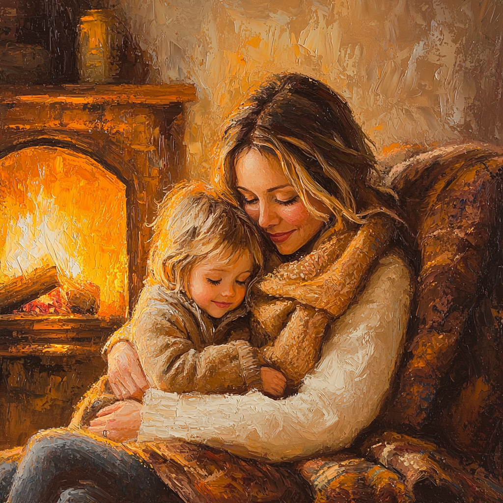 Mom's Heart Of Gold DIY Paint By Numbers
