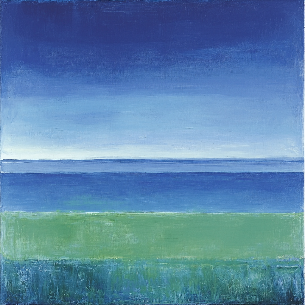 Mark Rothko Inspired Colors Of Tranquility Paint By Numbers