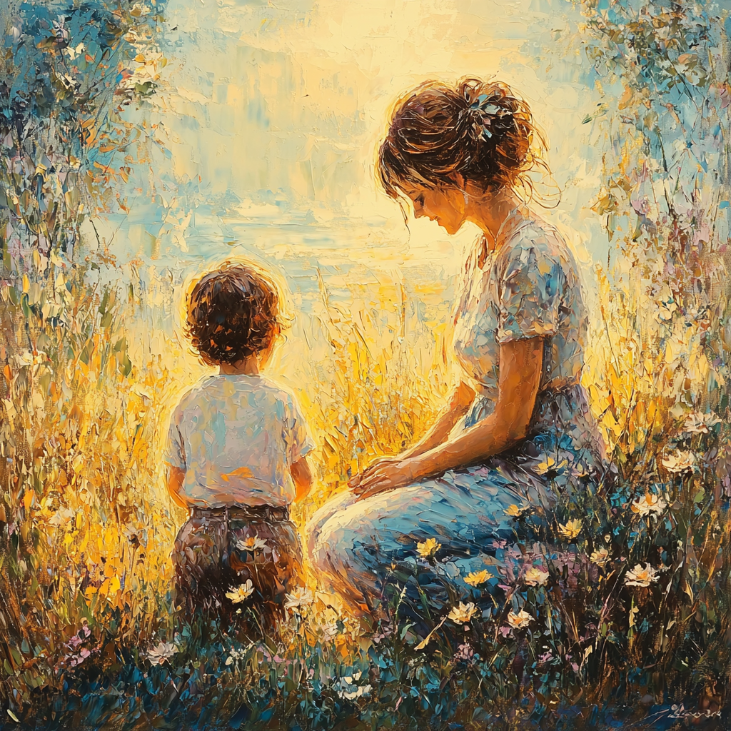 A Mother’s Prayer Paint By Numbers