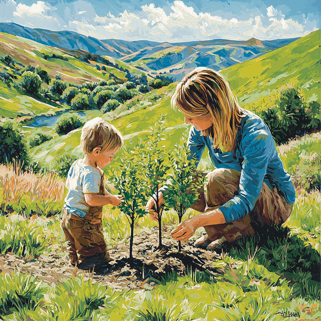 Mother Nature's Love Paint By Numbers Kits