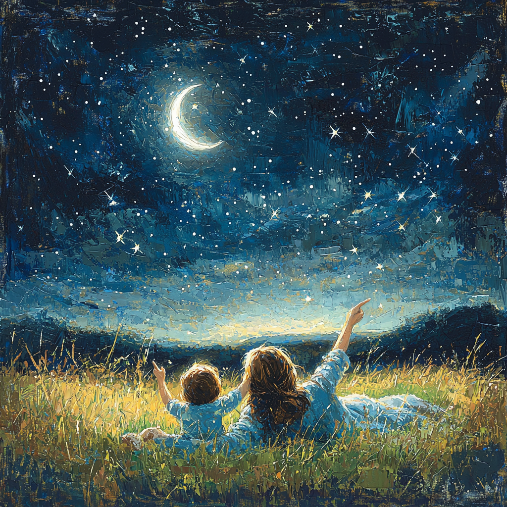 Stargazing Dreams Paint By Numbers Art