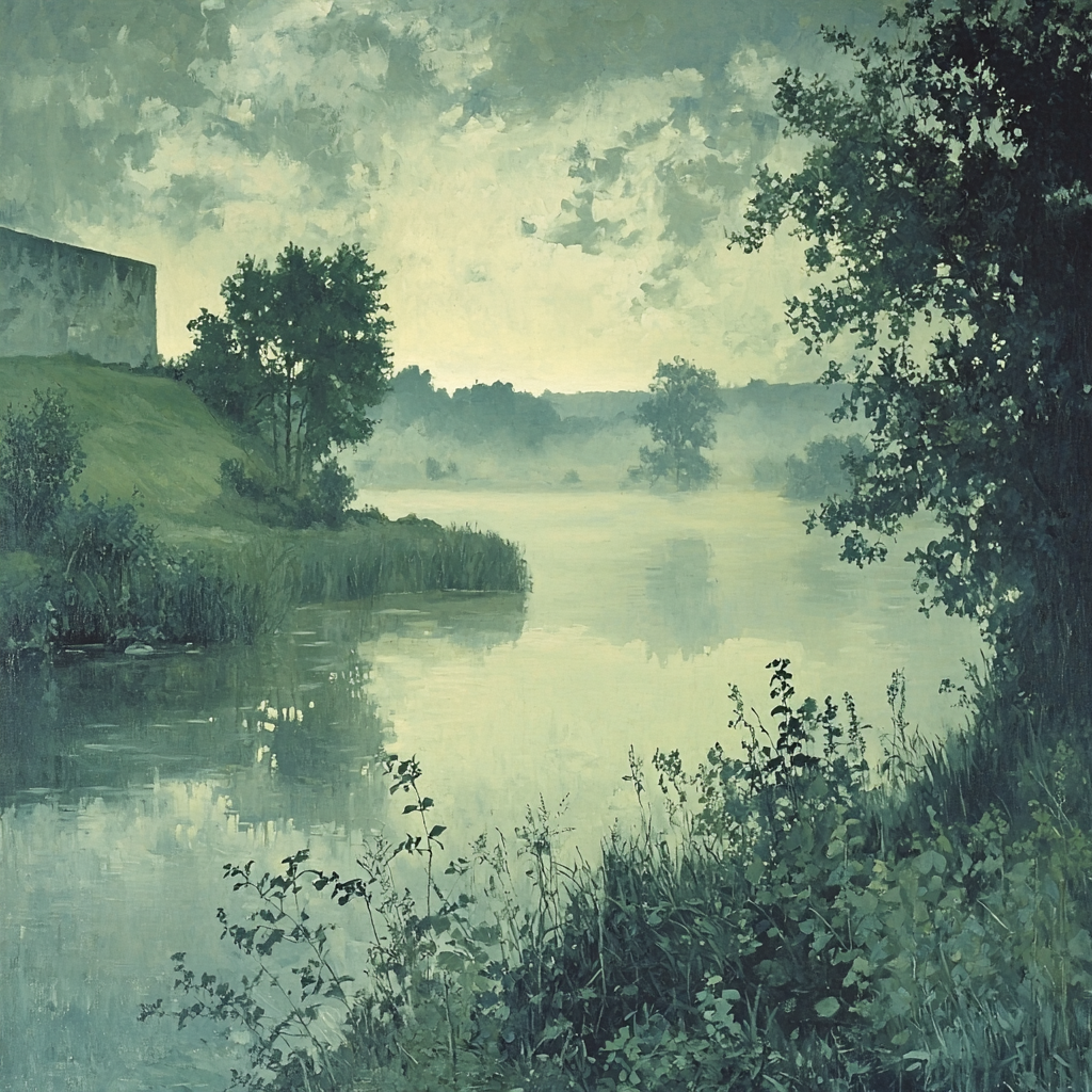 Edgar Degas Inspired Veil Of Fog Numbered Painting Kits