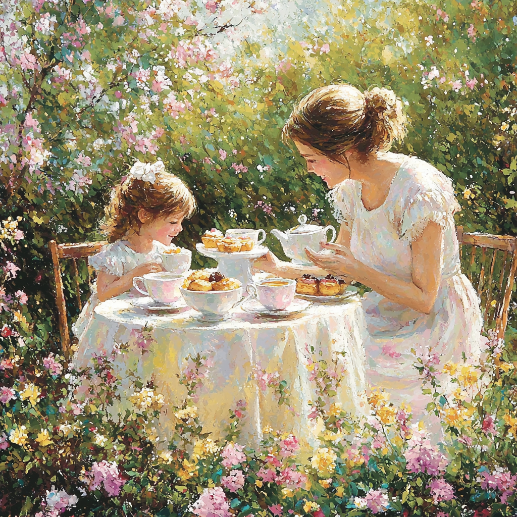 An Afternoon Tea Paint By Numbers Kits