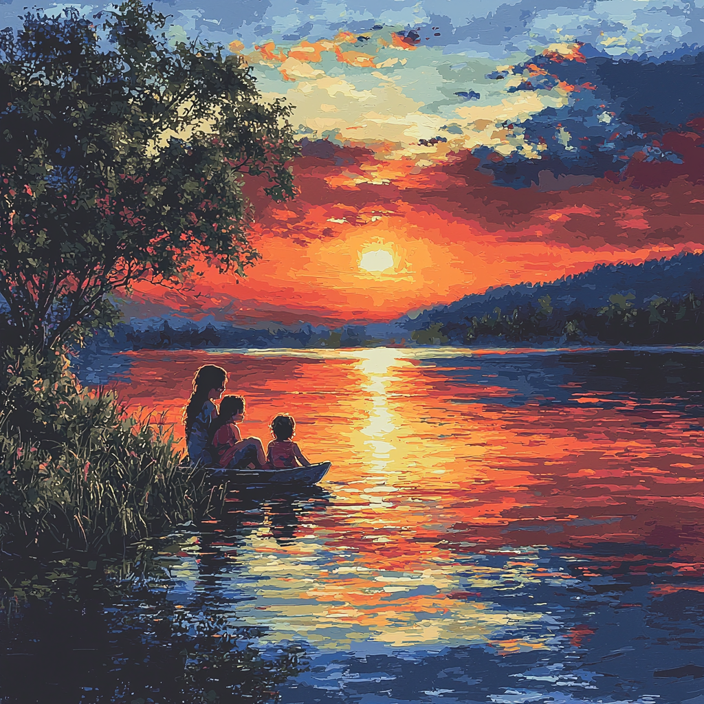 Evening Solitude Paint By Number