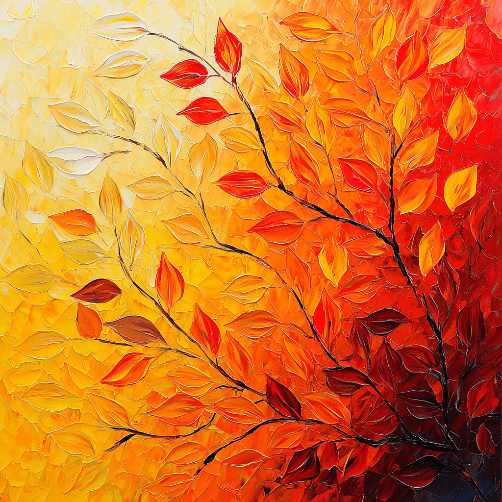 Van Gogh Inspired Joyful Autumn Palette DIY Paint By Numbers
