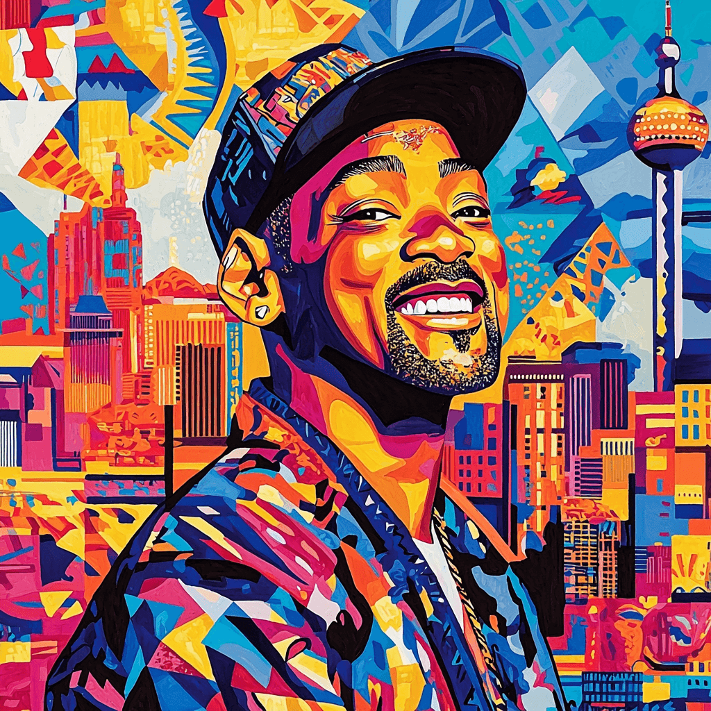 Will Smith: The Versatile Force Of Charm Painting Number Kit