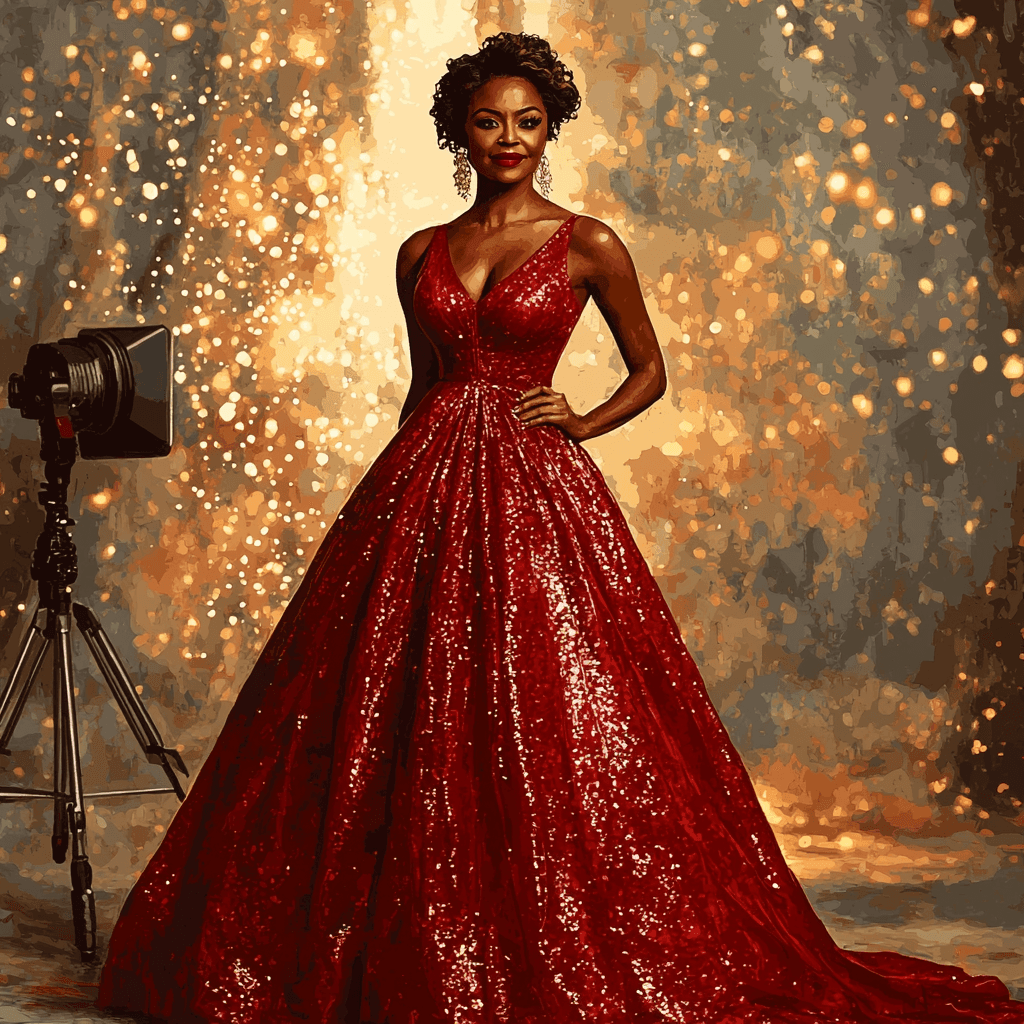 Viola Davis: A Journey Through Resilience Paint By Numbers Art