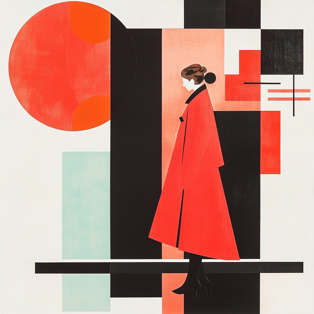 Kazimir Malevich Inspired Balance Of Contrast Paint By Numbers Kits