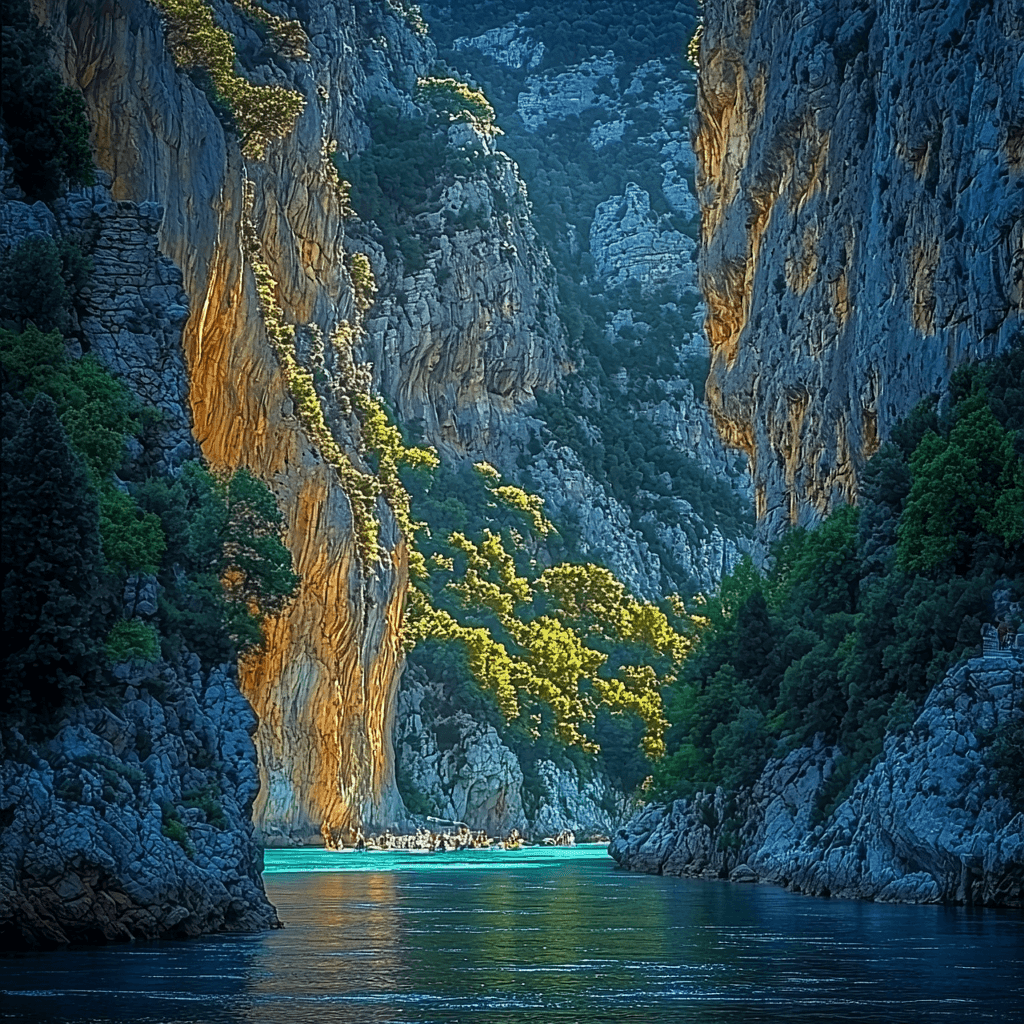 Gorges Du Verdon DIY Paint By Numbers