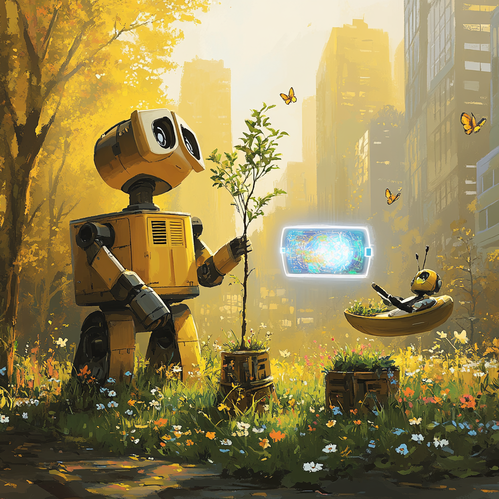 Wall E And Eve Garden Explorer Disney Inspired painting number kit