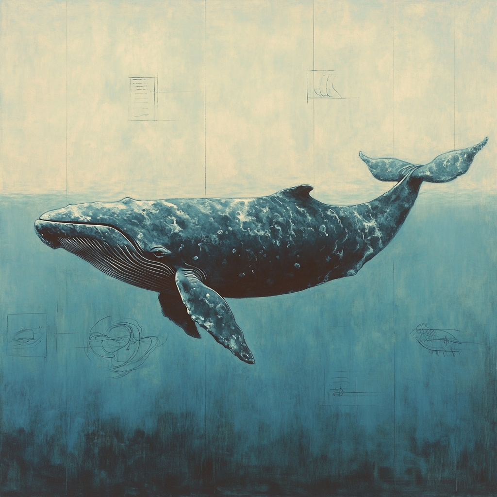 Leonardo Da Vinci Inspired Oceanic Leviathan Study paint by numbers