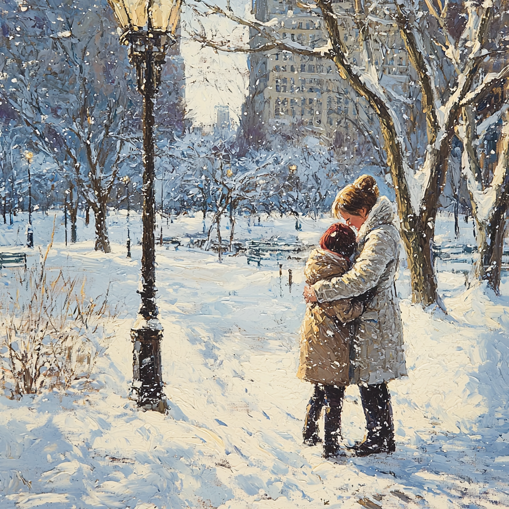 Winter’s Whisper Paint By Numbers Art