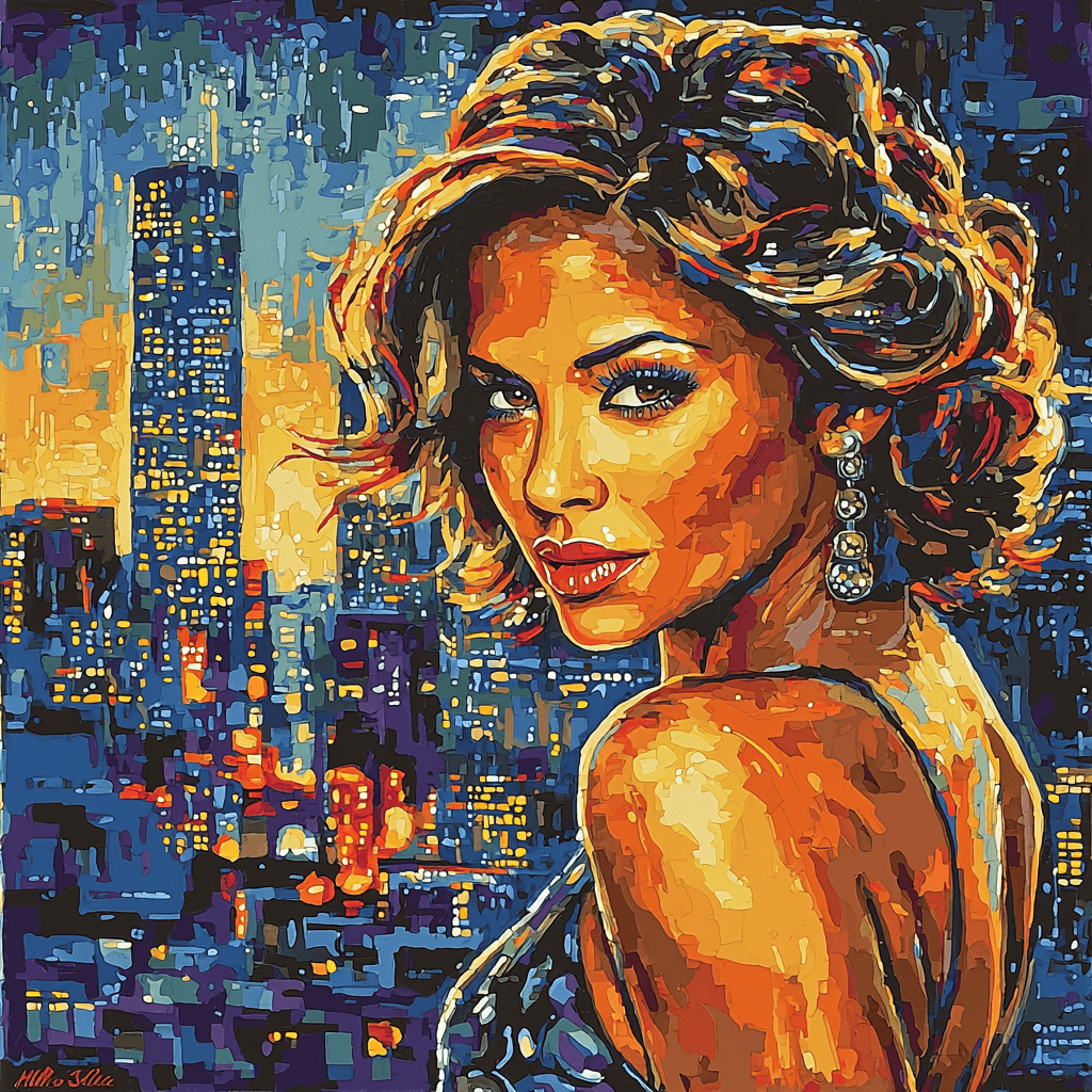 Halle Berry: The Resilient Star Of Many Worlds Paint By Numbers Art