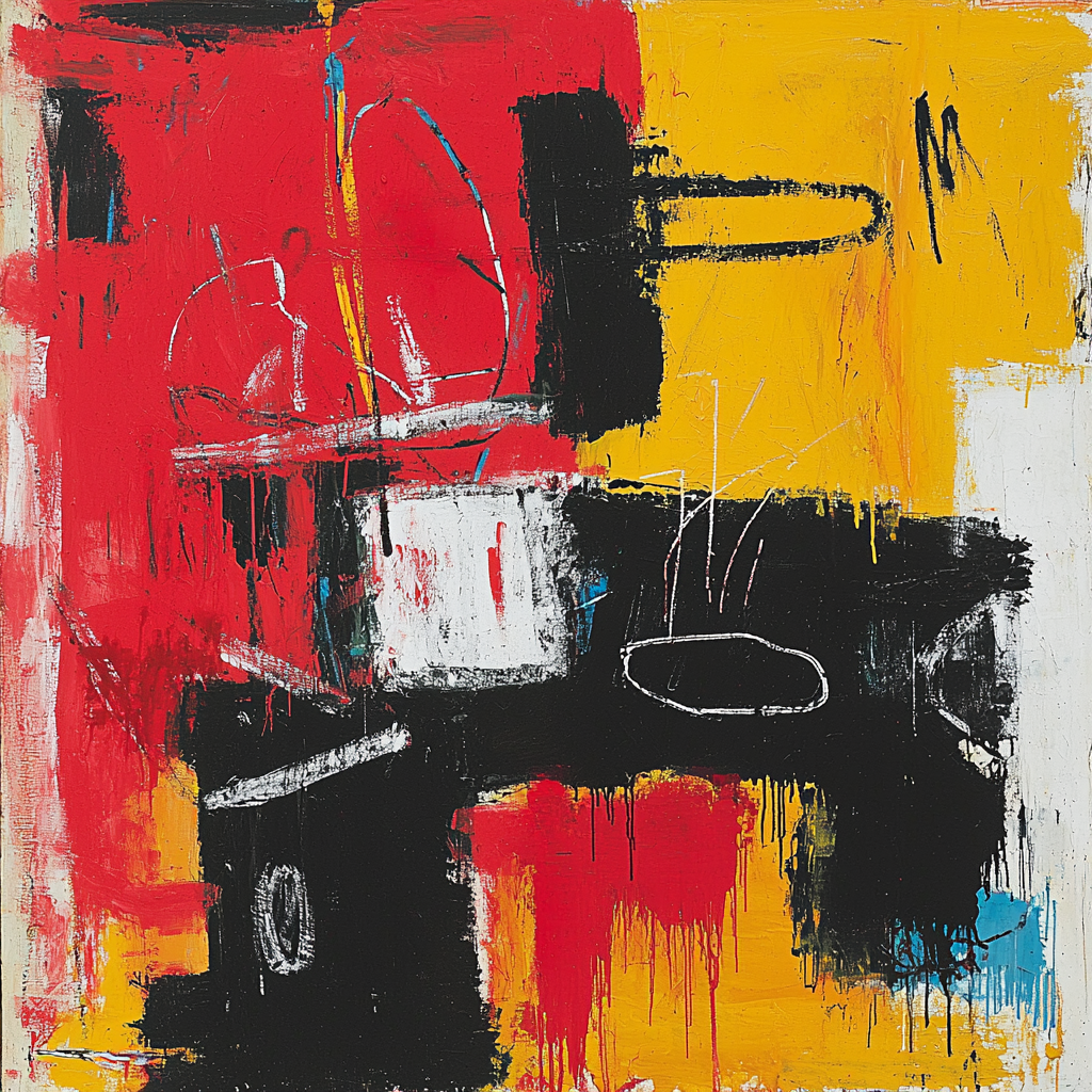 Jean-Michel Basquiat Inspired Rebellion In Color Paint By Numbers Kits