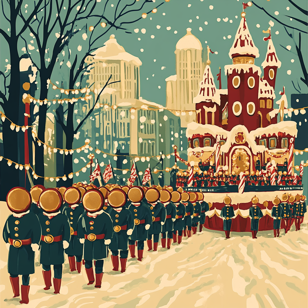 Toy Soldier Parade Disney March Numbered painting kits