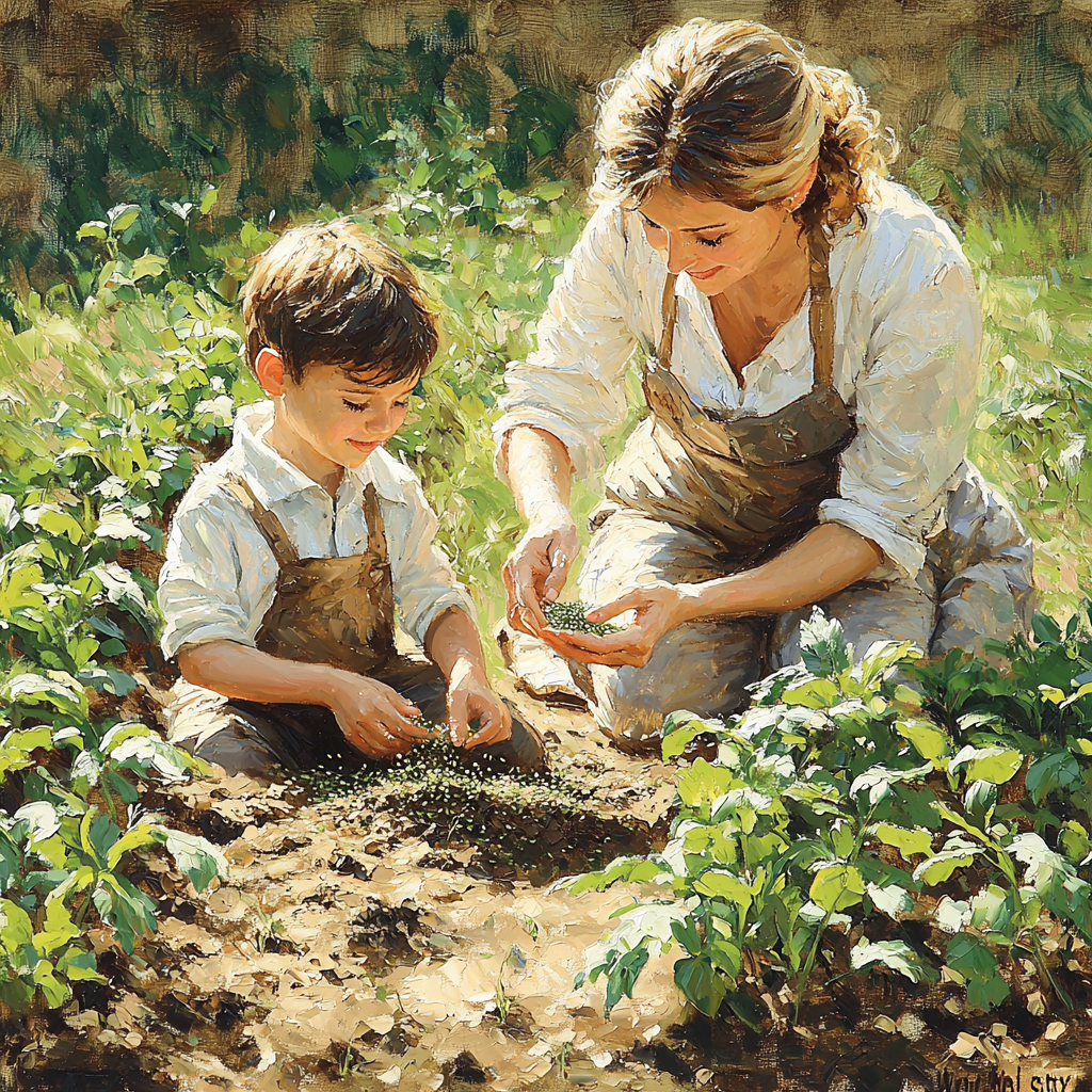 Nurtured By Nature's Rhythms Paint By Numbers Kits