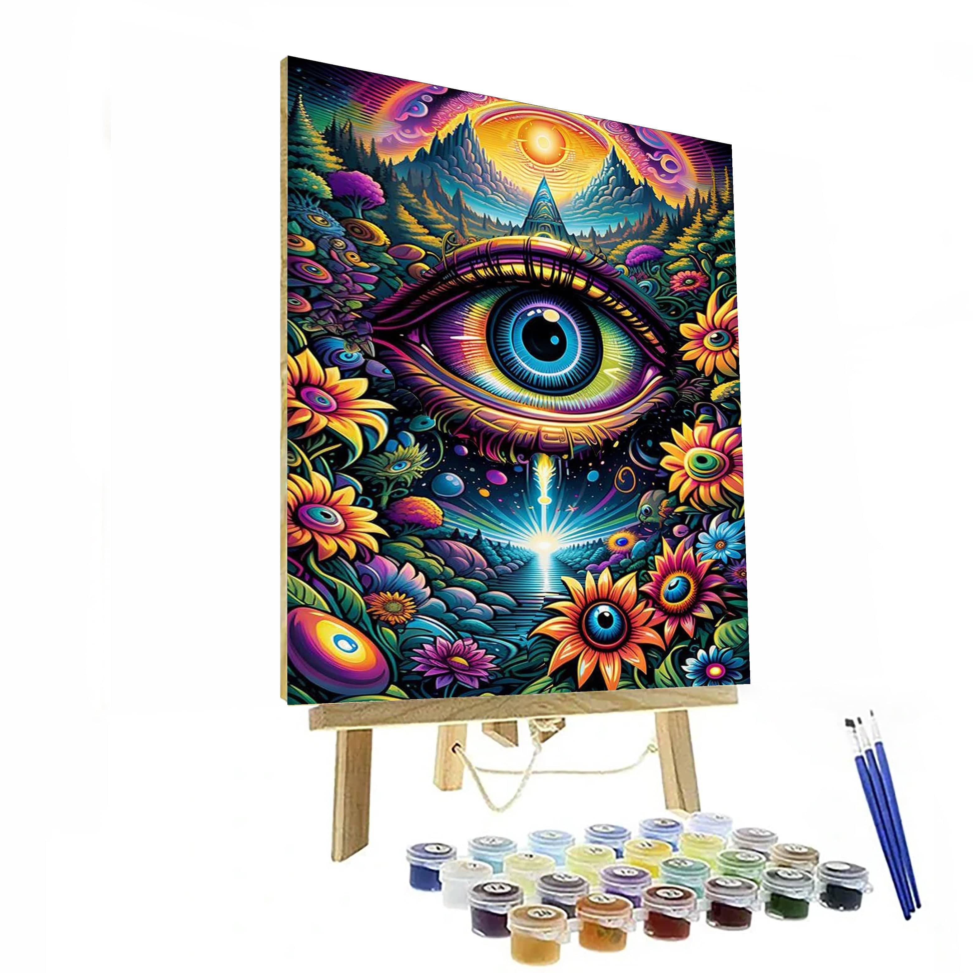 Abstract Art Beginner Painting Kit – Artistry Rack