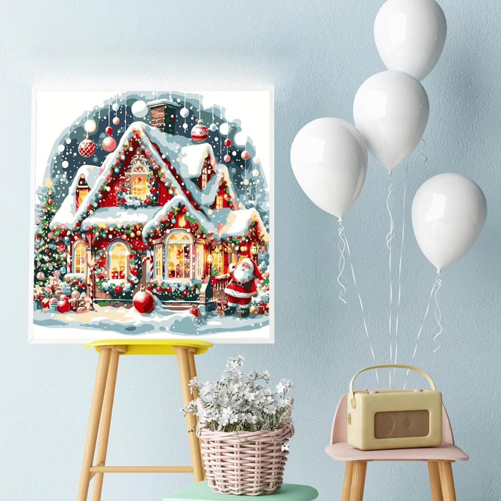 Christmas Paint by Numbers Kit
