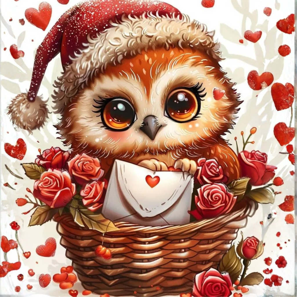 Valentines Day Paint By Numbers Kit For Adults Easy DIY Canvas Art