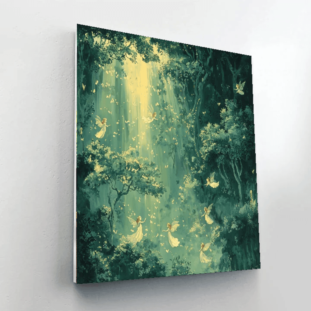 Arthur Rackham Inspired Timeless Fairytales - DIY Painting By Numbers Kit