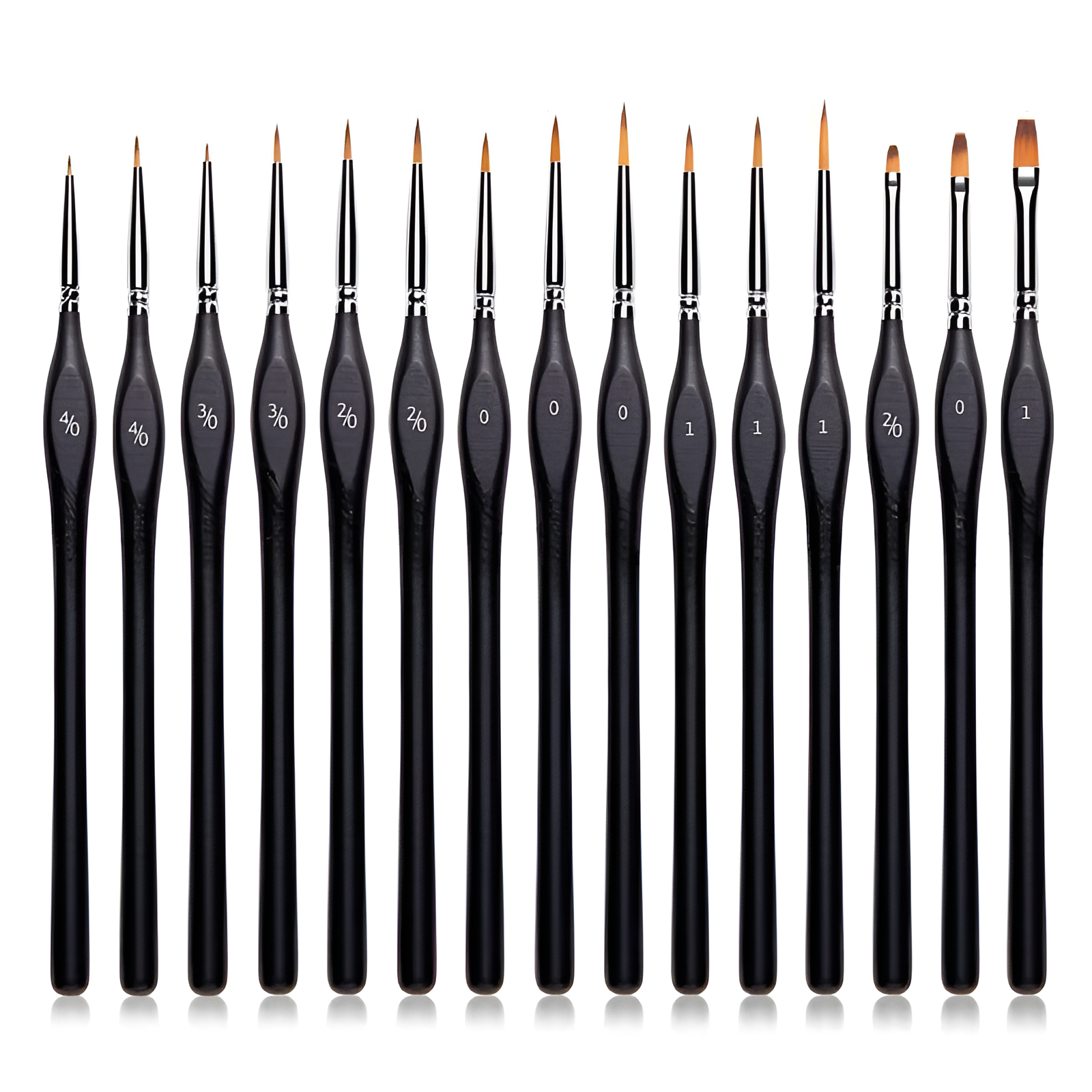 Miniature Detail Paint Brush Set