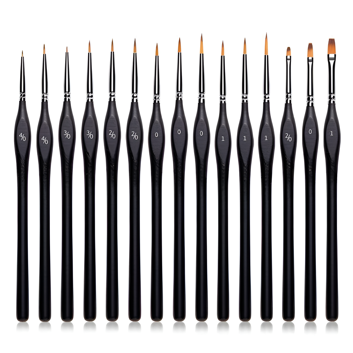 Miniature Detail Paint Brush Set