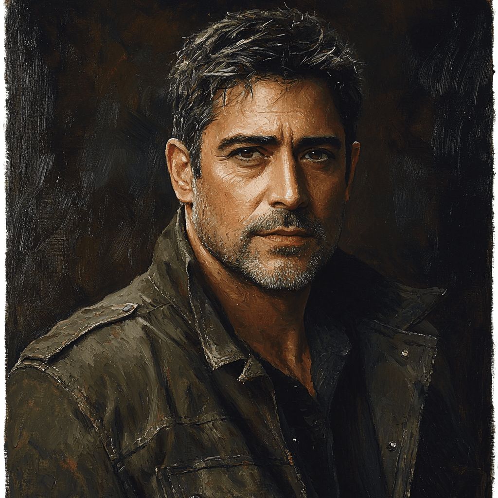 Javier Bardem: Brooding Depths In Cinematic Mastery Paint By Number